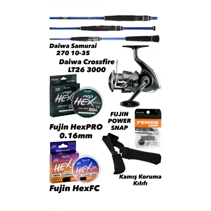 Daiwa Performans Spin Set