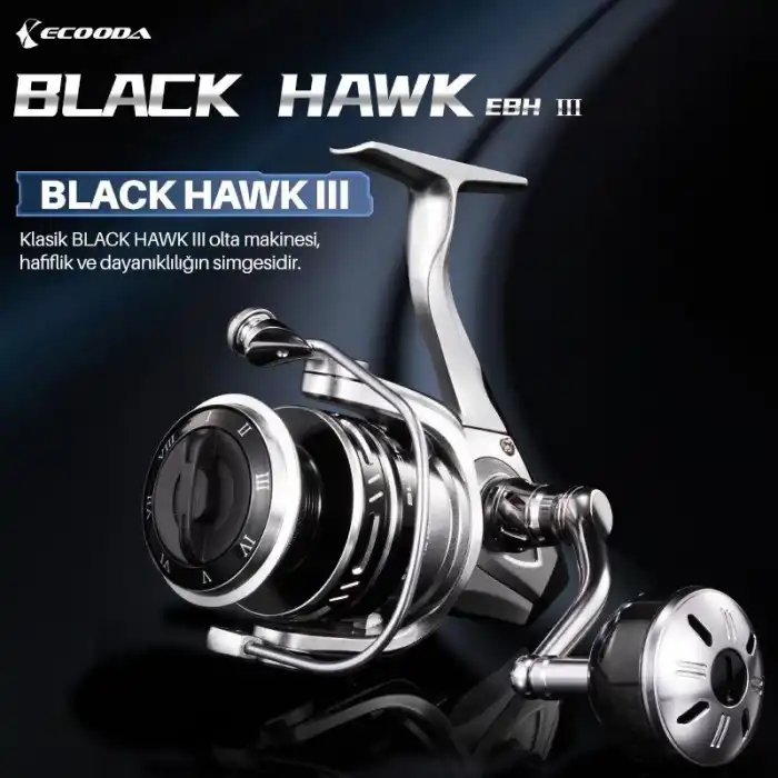 Ecooda Black Hawk III 4000 Olta Makinesi