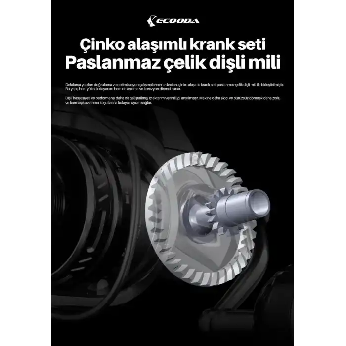 Ecooda Black Hawk III 4000 Olta Makinesi