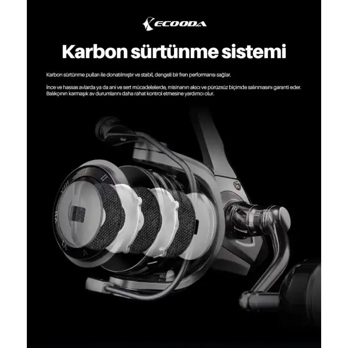 Ecooda Black Hawk III 4000 Olta Makinesi