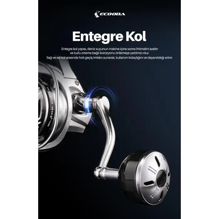 Ecooda Black Hawk III 5000 Olta Makinesi