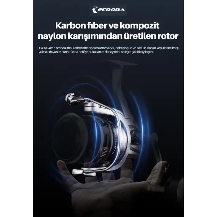 Ecooda Black Hawk III 5000 Olta Makinesi