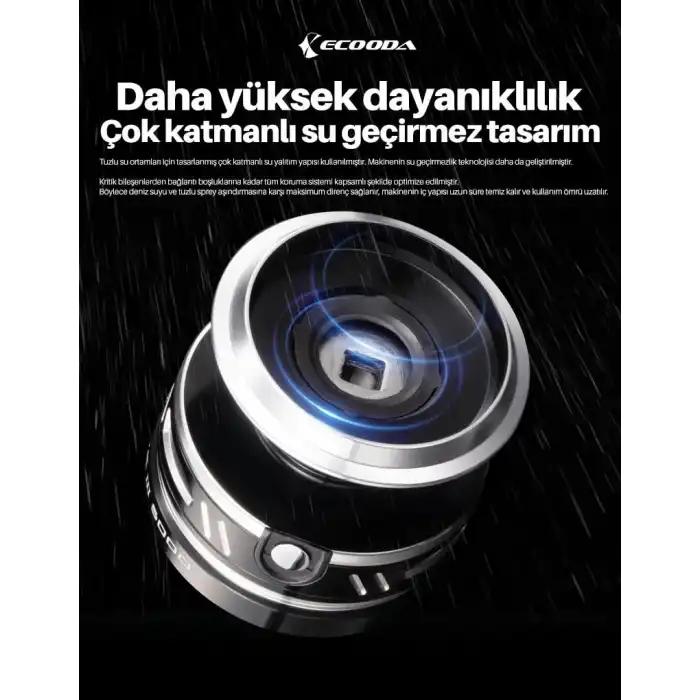 Ecooda Black Hawk III 5000 Olta Makinesi