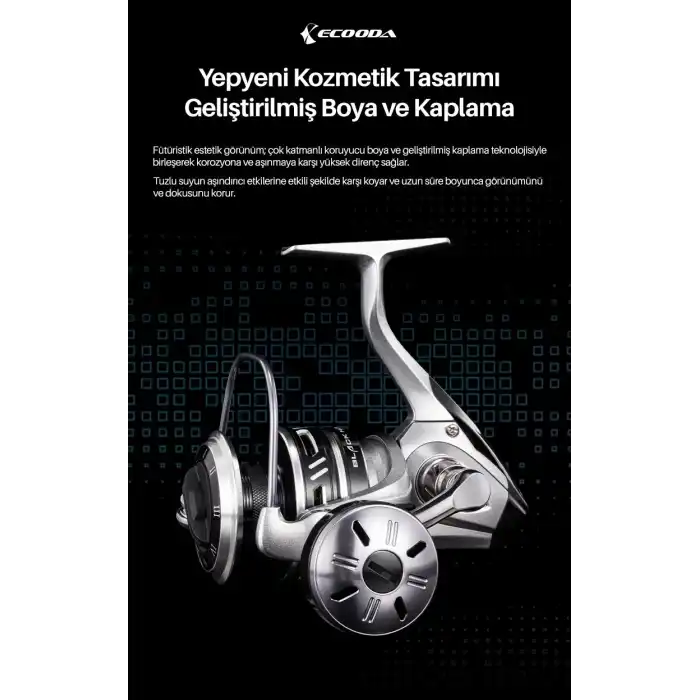 Ecooda Black Hawk III 5000 Olta Makinesi