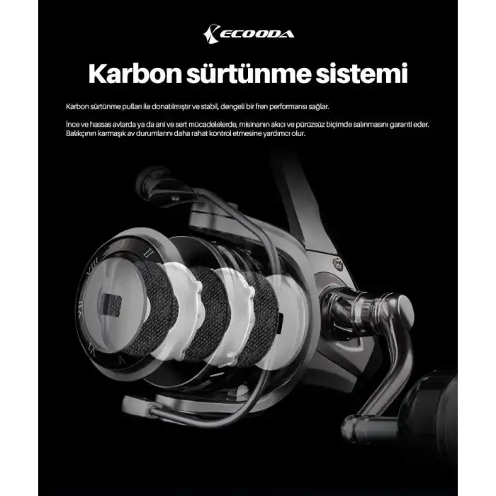 Ecooda Black Hawk III 5000 Olta Makinesi