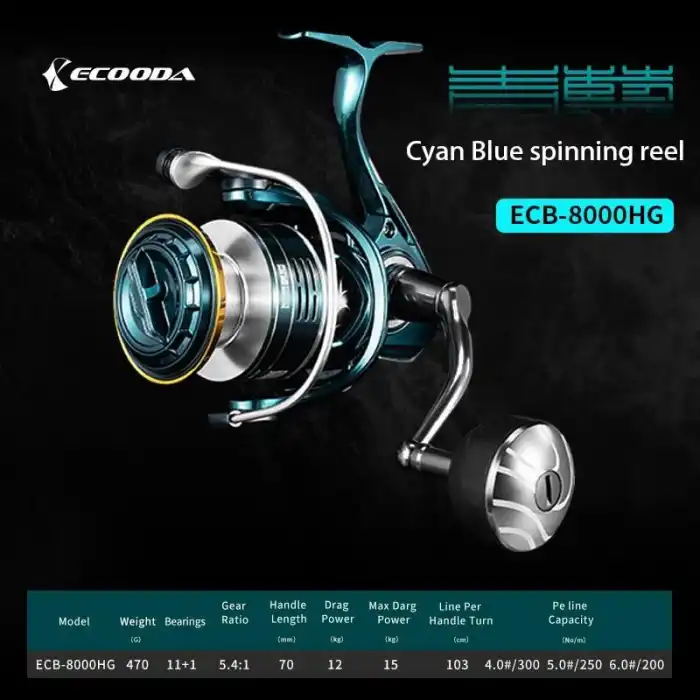 Ecooda Cyan Blue 8000HG Olta Makinesi
