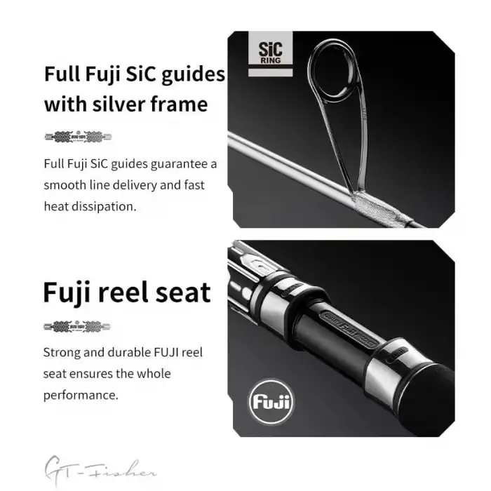 Ecooda GT-Fisher Steel Cable 193cm 80-200 Slow Jigging Kamisi