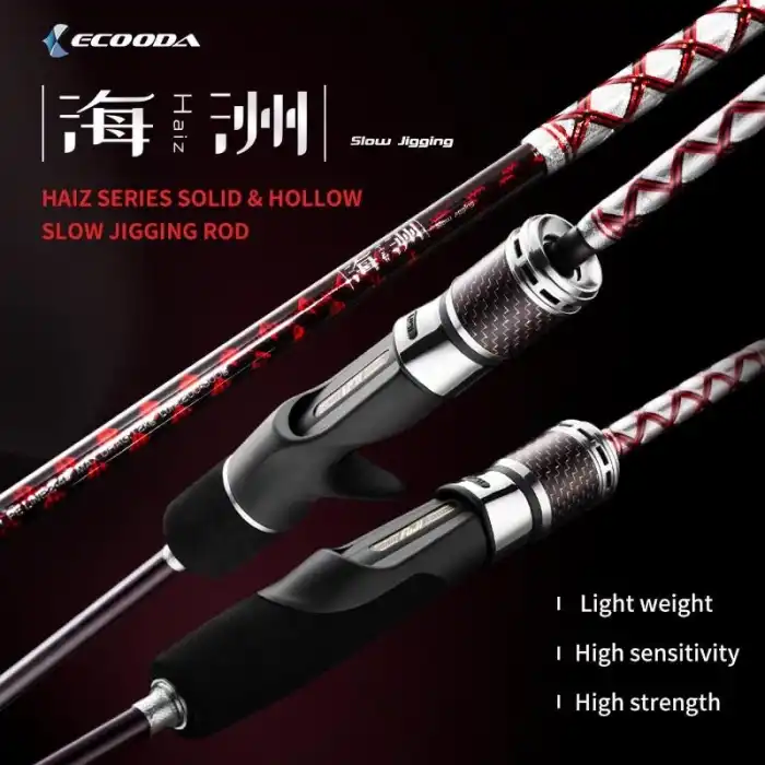 Ecooda Haiz Solid 188cm 100-200g Slow Jigging Kamışı