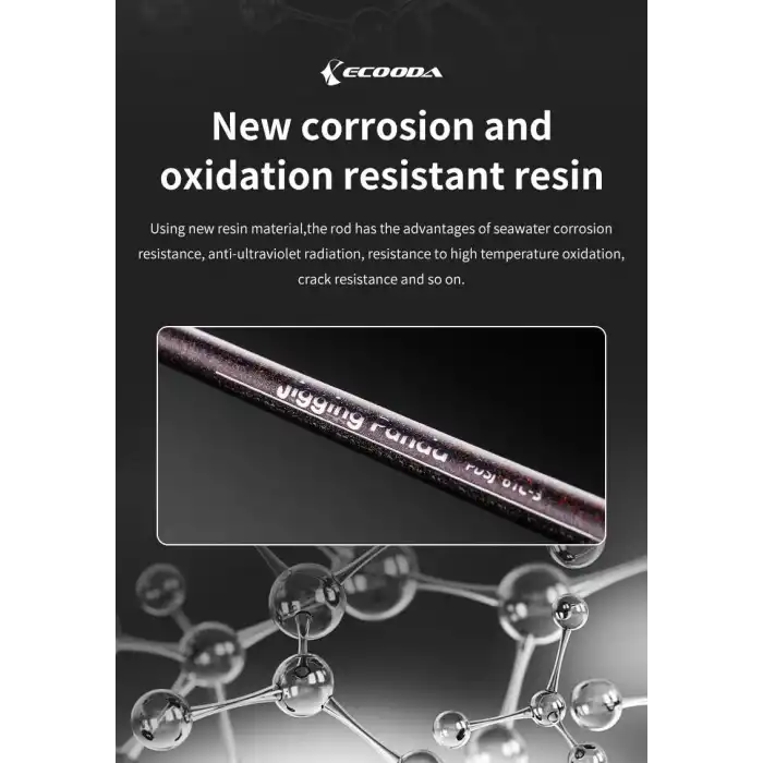 Ecooda Panda61 185cm 150-300g Slow Jigging Kamışı