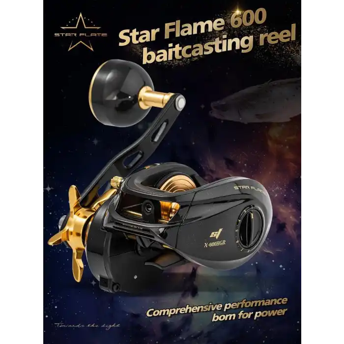 Ecooda Star Flame 600HGR Bait Cast Olta Makinesi