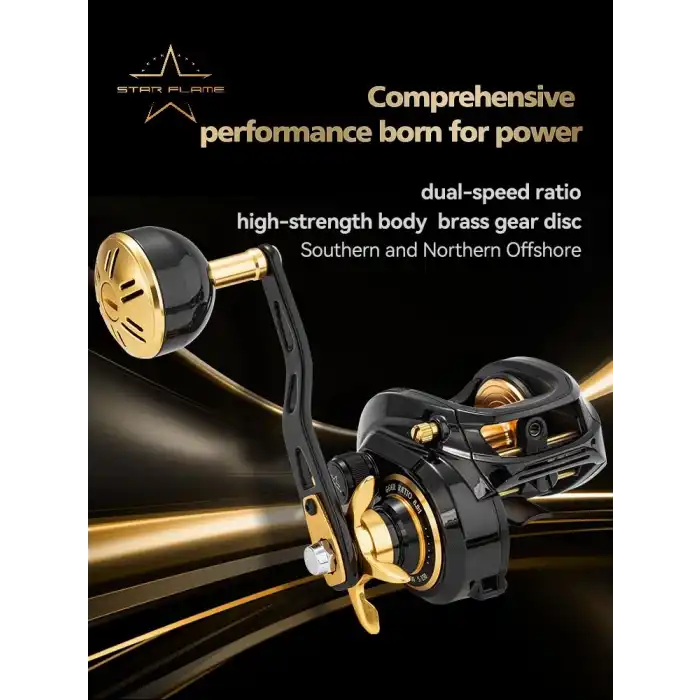 Ecooda Star Flame 600HGR Bait Cast Olta Makinesi