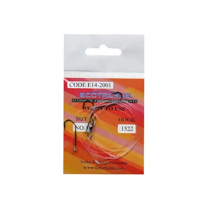 Ecotackle Fırdöndülü İzmarit Takım 1522 3 İğne 100P
