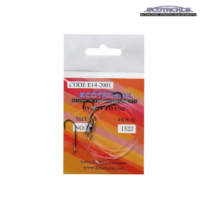 Ecotackle Fırdöndülü İzmarit Takım 1522 3 İğne 100P