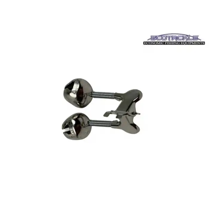 Ecotackle Metal Maşalı Çiftli Zil 18mm