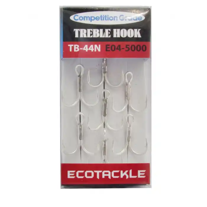 Ecotackle TB-44 Üçlü İğne Nikel