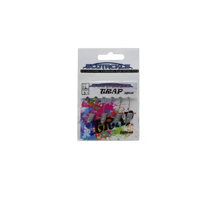 ECOTACKLE TRAP LRF JIGHEAD  4P