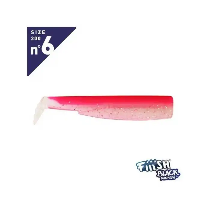 Fiiish BM200/6 BM361 2X-Gövde Rose Fluo Silikon Yem