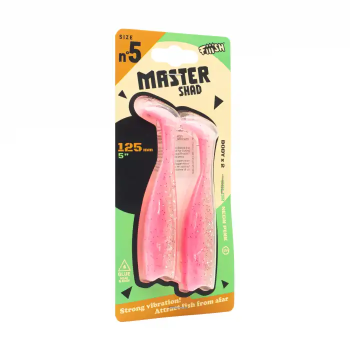 Fiiish MS125/5 MS4556 2x Gövde Neon Pink