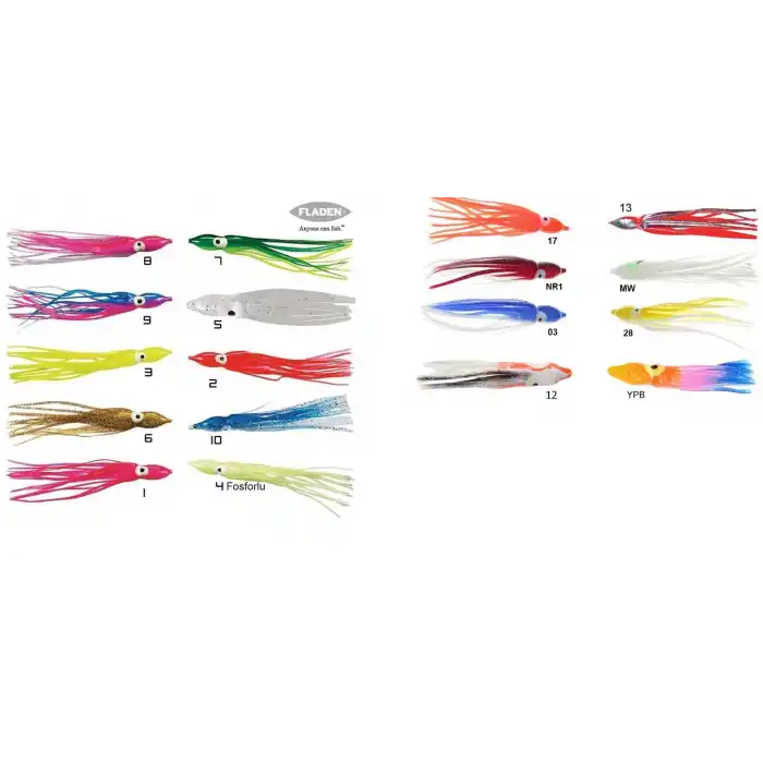 Fladen 7 cm Ahtapot 10P