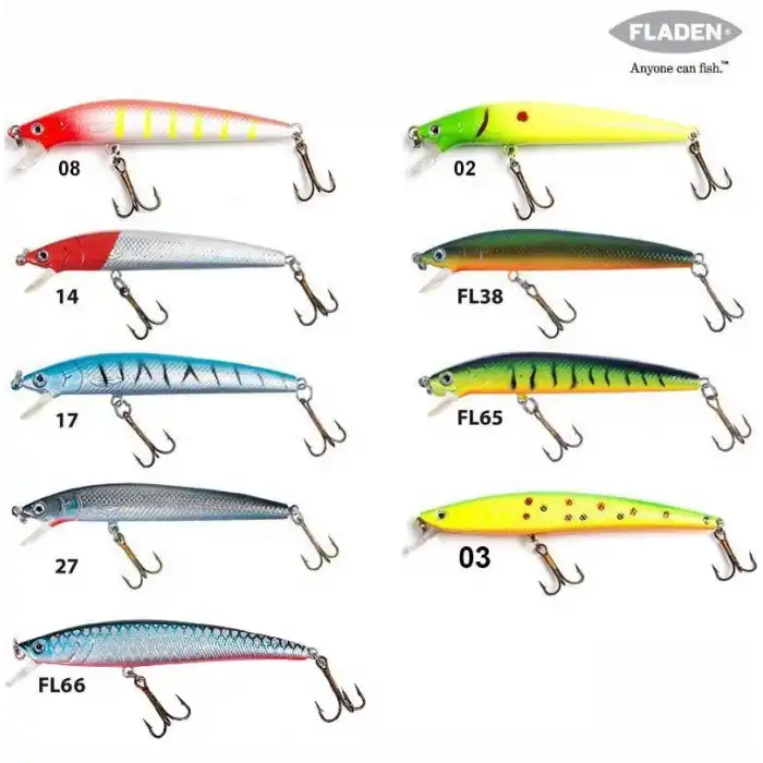 Fladen Eco Minnow Maket Balık 11.5 cm