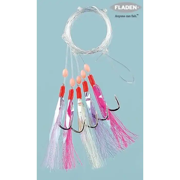 Fladen Feather Flash 5 Köstek No Hazır Takım