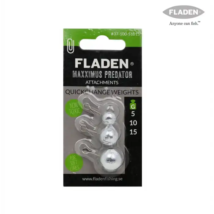 FLADEN JIG KAFA HAREKETLİ  5/10/15 GR  3P