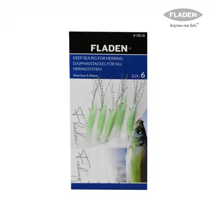 Fladen Living Shrimp Mezgit 5 Köstek Hazır Takım