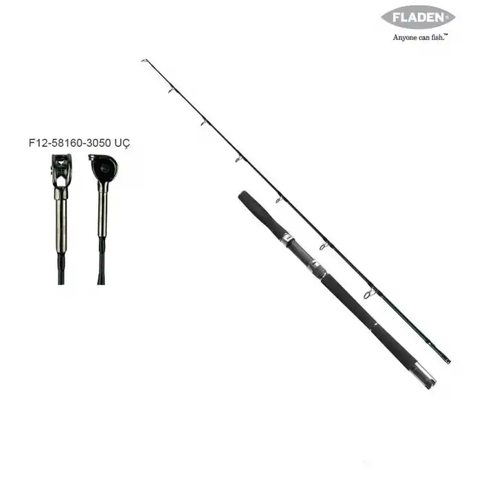 Fladen Maxximus Total Flexx 160 cm 2 Parça Bot Kamışı