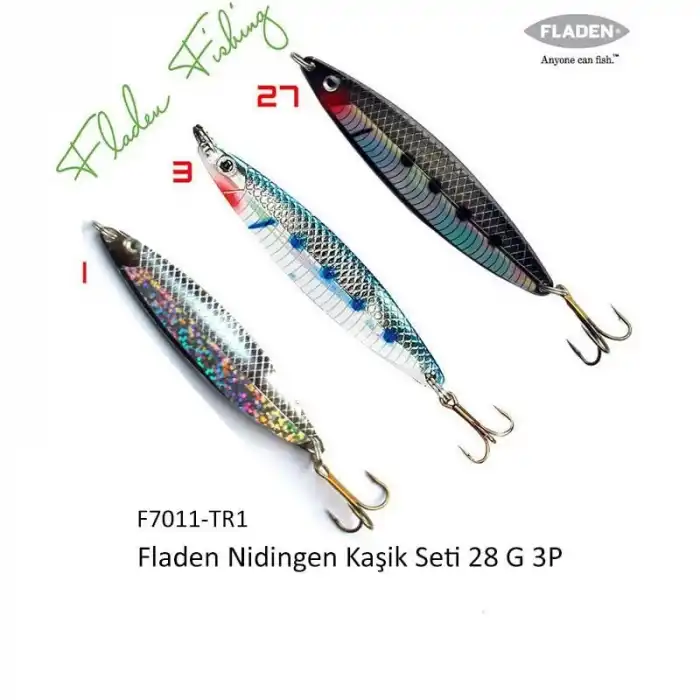 Fladen Nidingen Kaşık Seti 28g 3P