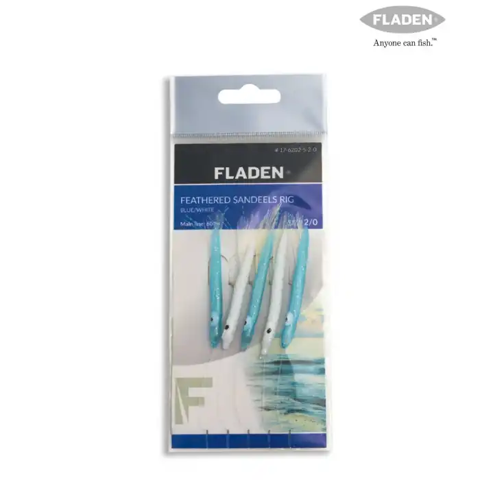 FLADEN SABIKI FEATHERED  BLUE/WHİTE 2/0 5K