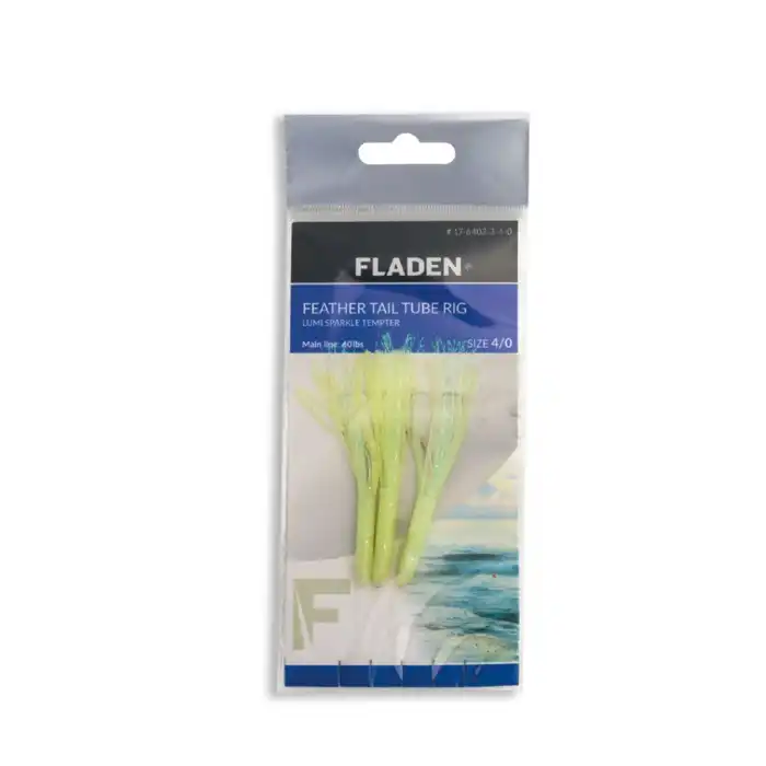 FLADEN SABIKI FEATHERED TAIL RIG  LUMI 4/0 3K