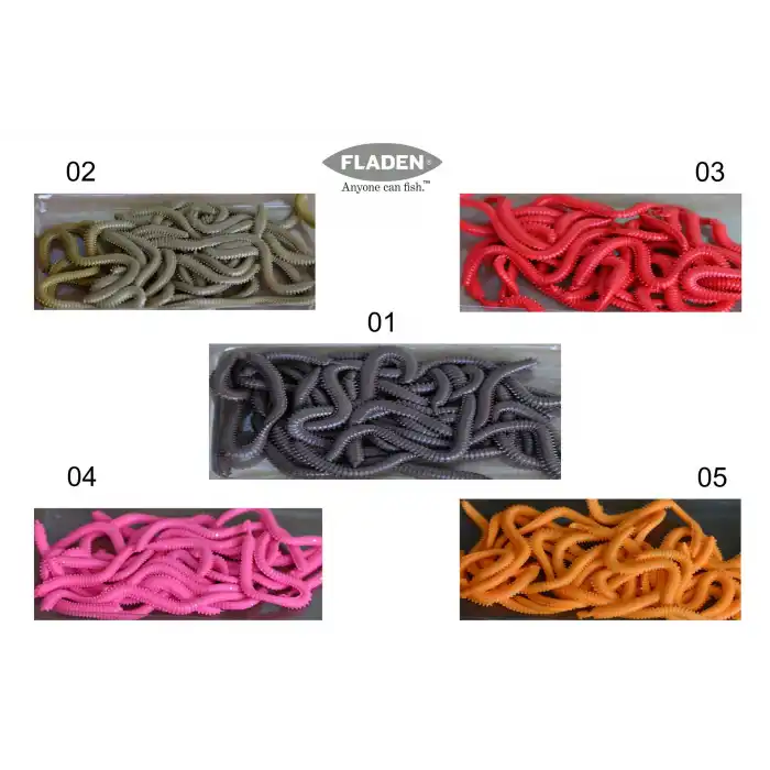 Fladen Vermz Kum Solucan, 8.5 cm 20P