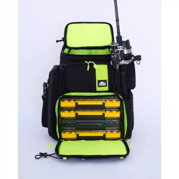 Fubelo Chap Balıkçı Çantası Siyah