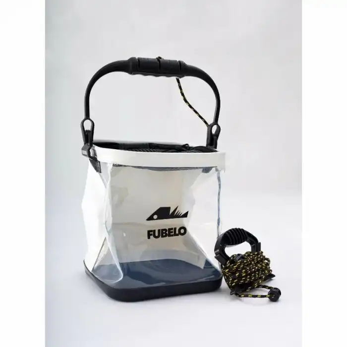 Fubelo Flar Katlanır Kova Beyaz