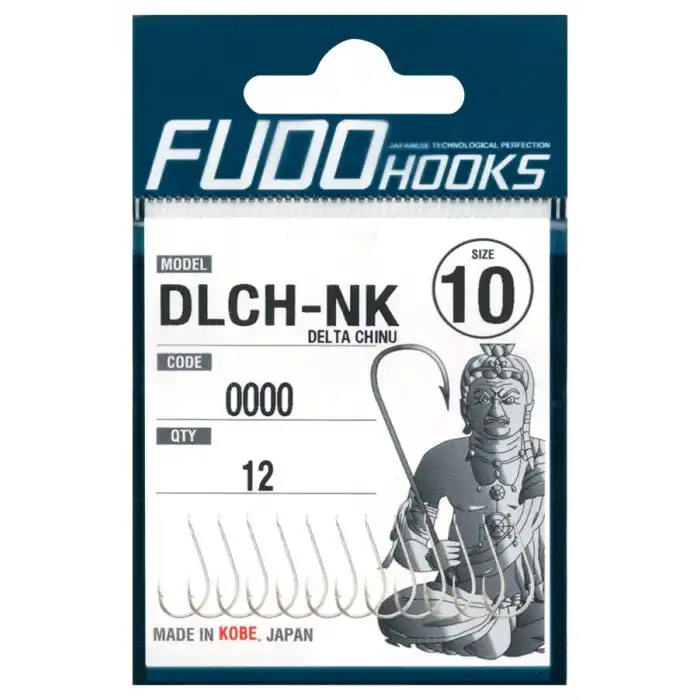 Fudo 0001 Delta Chinu Tırtıklı Pala Black Nikel İğne