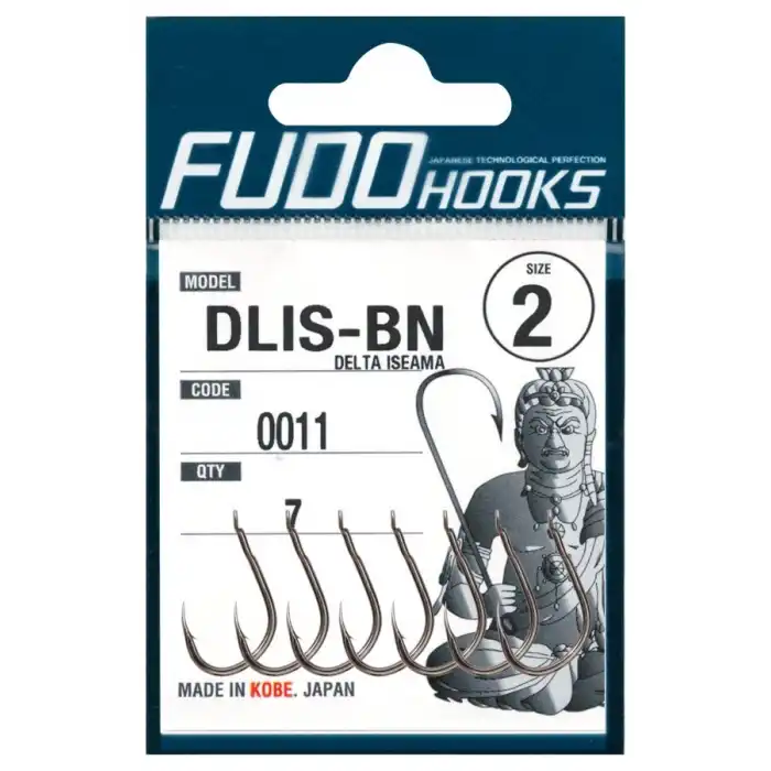 Fudo 0011 Delta Iseama Tırtıklı Pala Black Nikel İğne