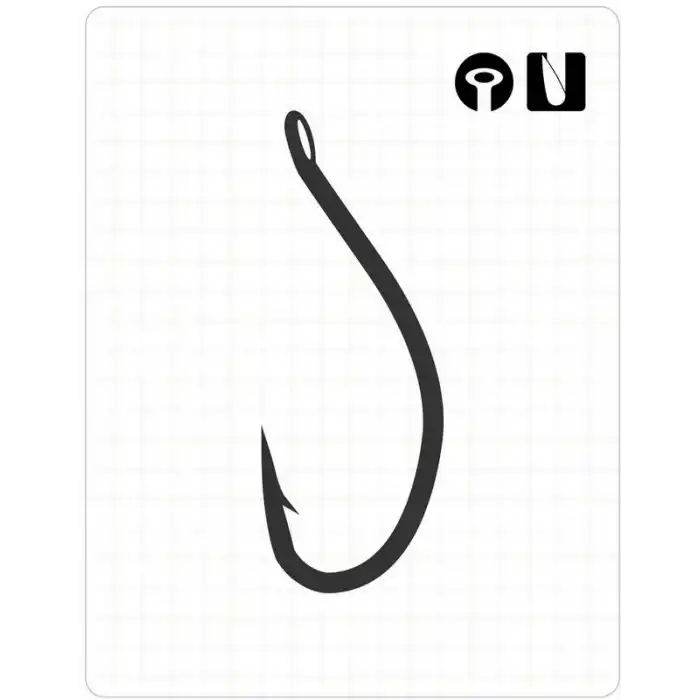 Fudo 2401 Carp Black Nikel Sazan İğnesi