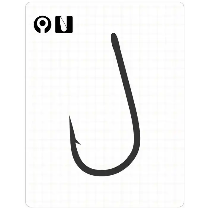 Fudo 2701 Round Black Nikel İğne