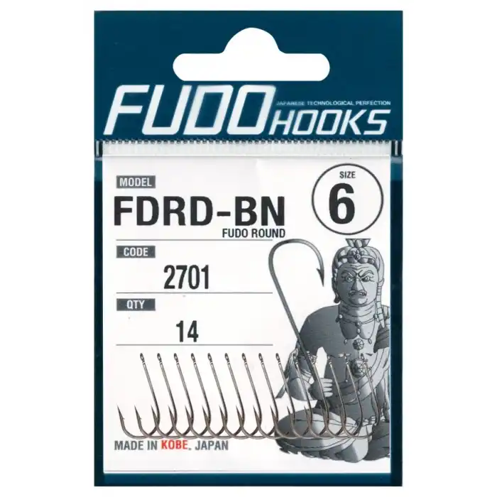 Fudo 2701 Round Black Nikel İğne
