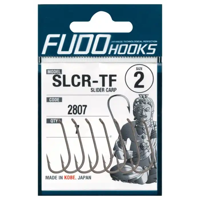 Fudo 2801 Slider Carp Black Nikel Sazan İğnesi