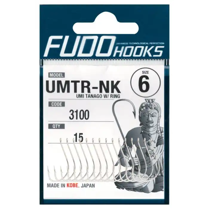 Fudo 3101 Umi Tanago Delikli Pala Black Nikel İğne
