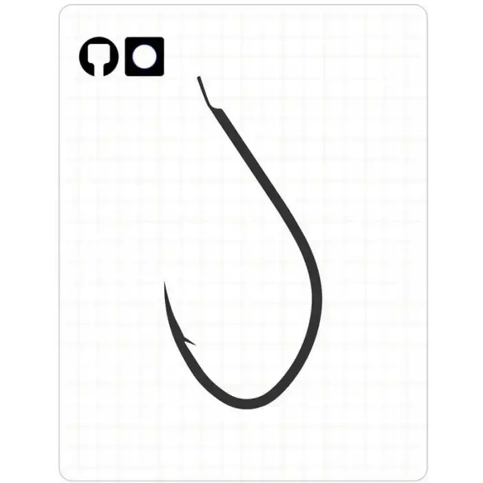 Fudo 3601 Koaji Round Black Nikel İğne