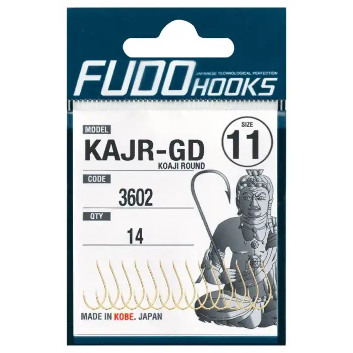 Fudo 3601 Koaji Round Black Nikel İğne