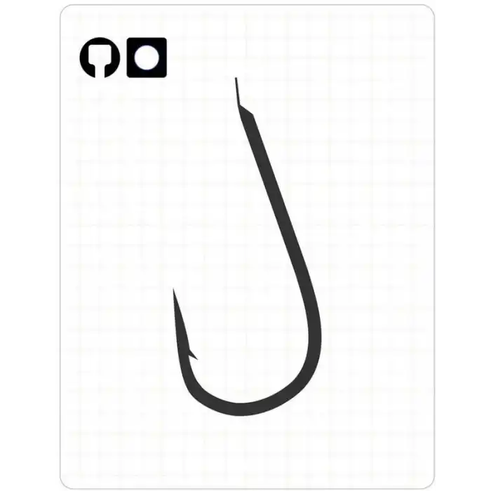 Fudo 3701 Marukaizu Short Black Nikel İğne