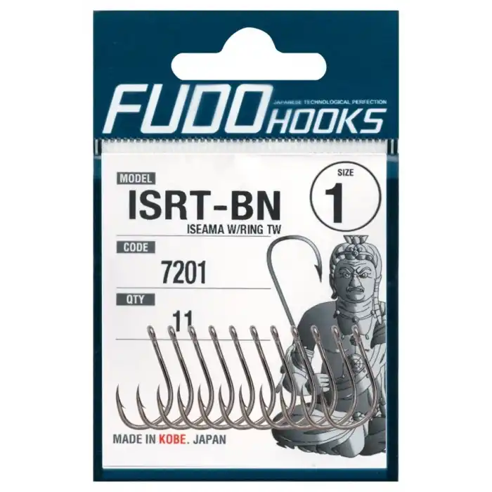 Fudo 7201 Iseama W/Ring TW Black Nikel İğne