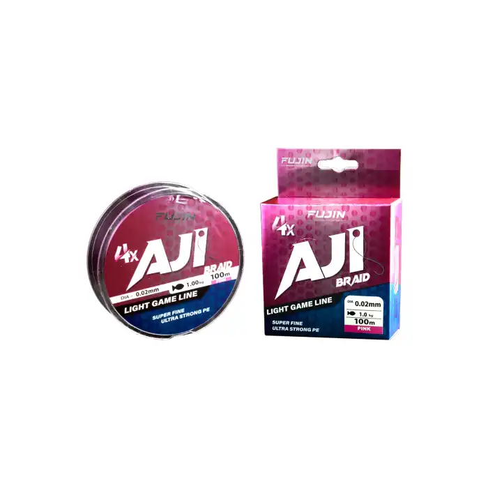 Fujin Aji Light Game Braid 4X 100Mt. Pink İp