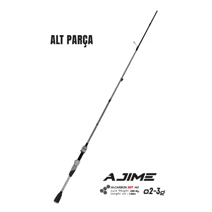 Fujin Ajime 198cm 02-3 gr LRF Kamışı #2 Alt Parça