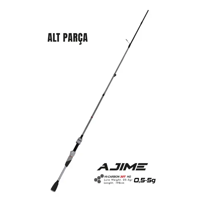 Fujin Ajime 198cm 05-5gr LRF Kamışı #2 Alt Parça