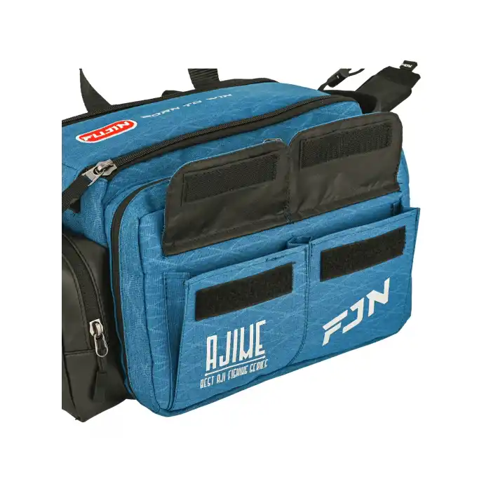 Fujin Ajime Bel Çantası Indigo - Balıkçı Çantası