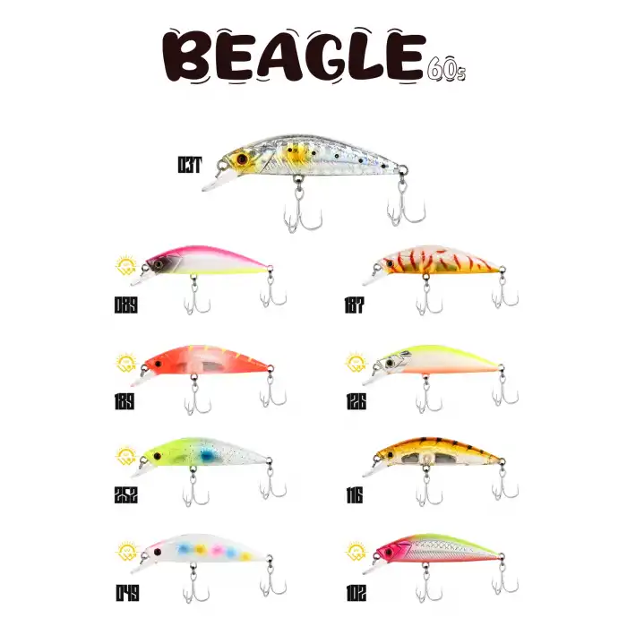 Fujin Beagle 6cm 6.5gr Maket Balık